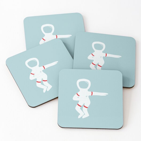 Item preview, Icon of dancing astronaut. Twisting hips. designed and sold by SparkleandSmile.