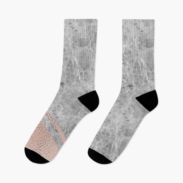 Item preview, Venice marble and rose gold faux foil designed and sold by marbleco.