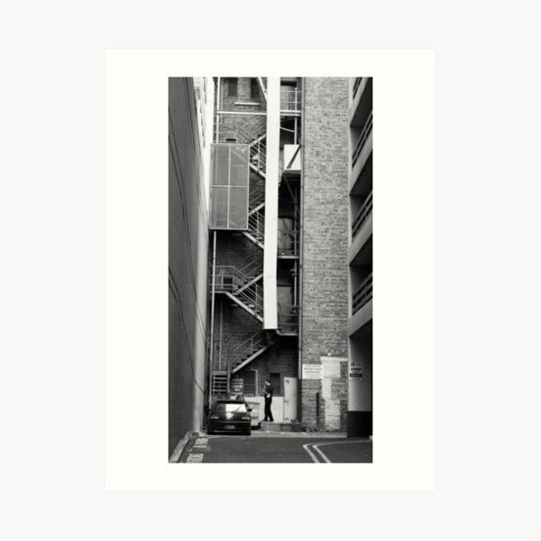 Chute the Mobile User.... Art Print