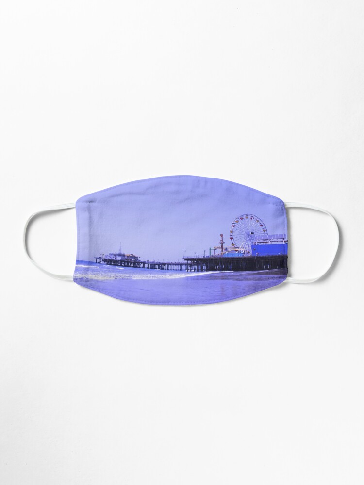 Alternate view of Purple Haze Santa Monica Pier Mask