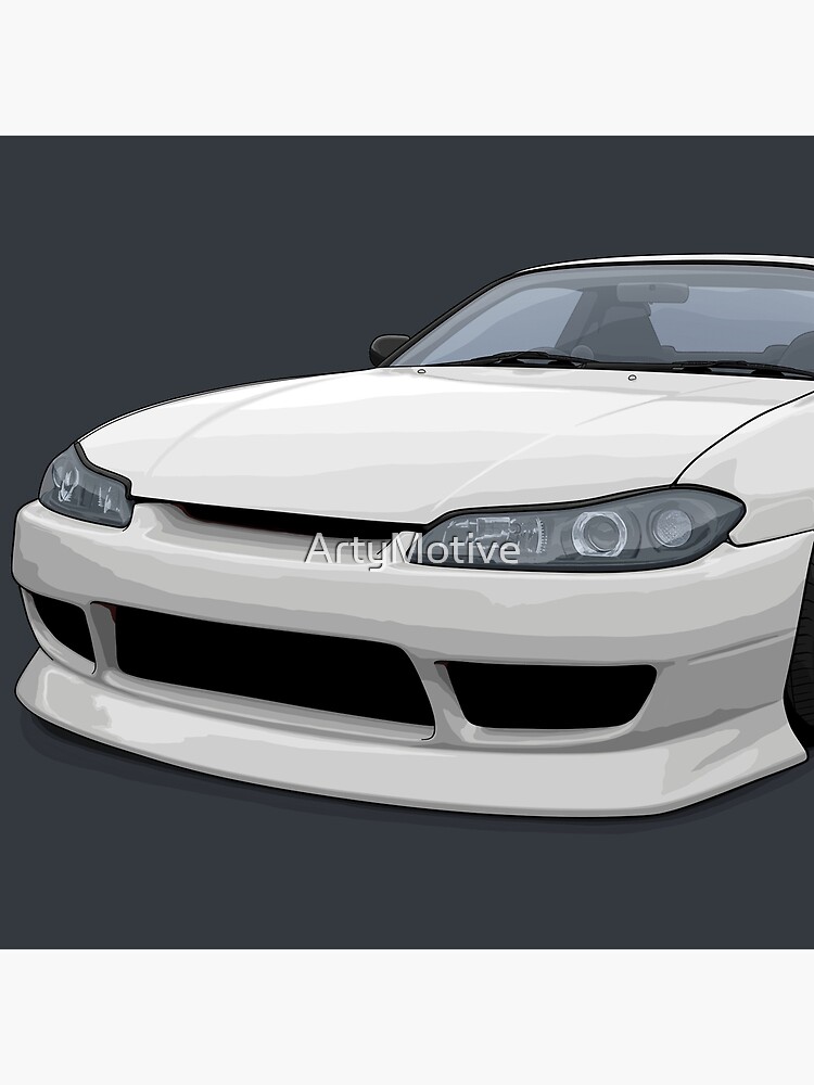 S15 Silvia Spec R White Tote Bag By Artymotive Redbubble