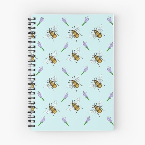 Item preview, Bumble bee and lavender designed and sold by designInk.