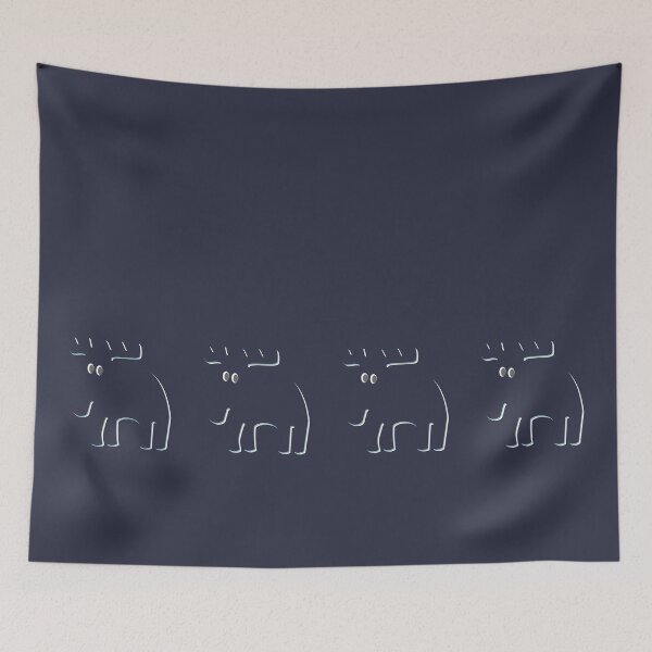 Item preview, Mooses into the dark designed and sold by Aurealis Creatief.