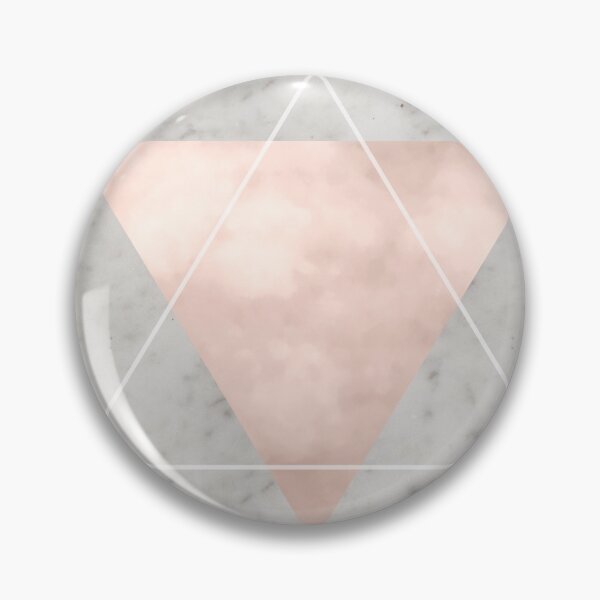 Item preview, Rose gold grey geometric marble designed and sold by marbleco.