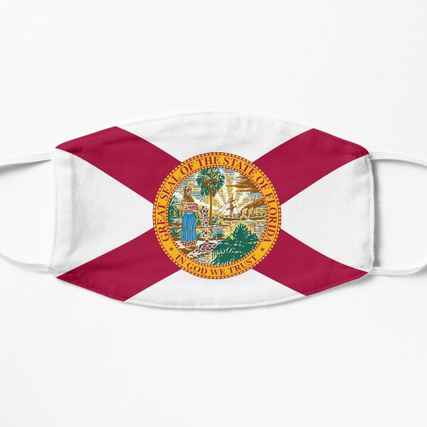 Florida Flag Flat Mask