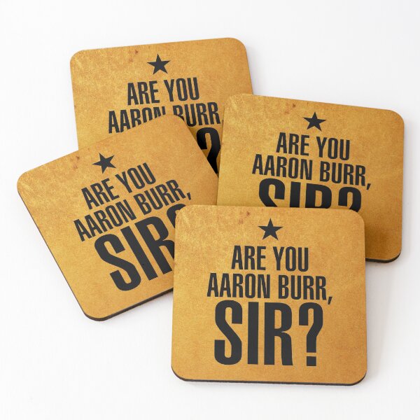 Item preview, Are you Aaron Burr, sir? (funny musical quote for historical hamilfans) designed and sold by frikybomb.