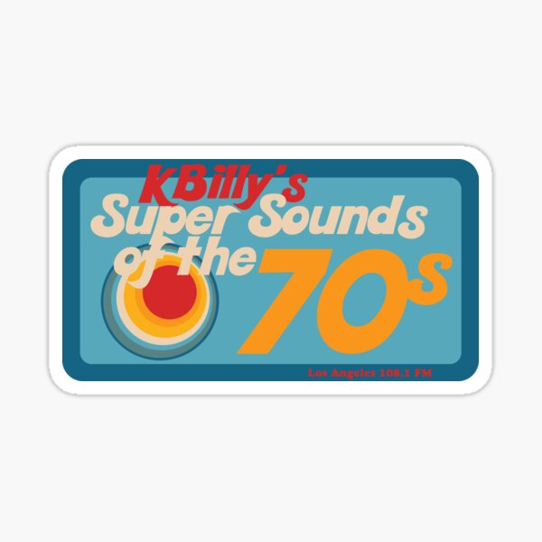 Item preview, K Billy's Super Sounds of the 70s designed and sold by Graphic Tees.