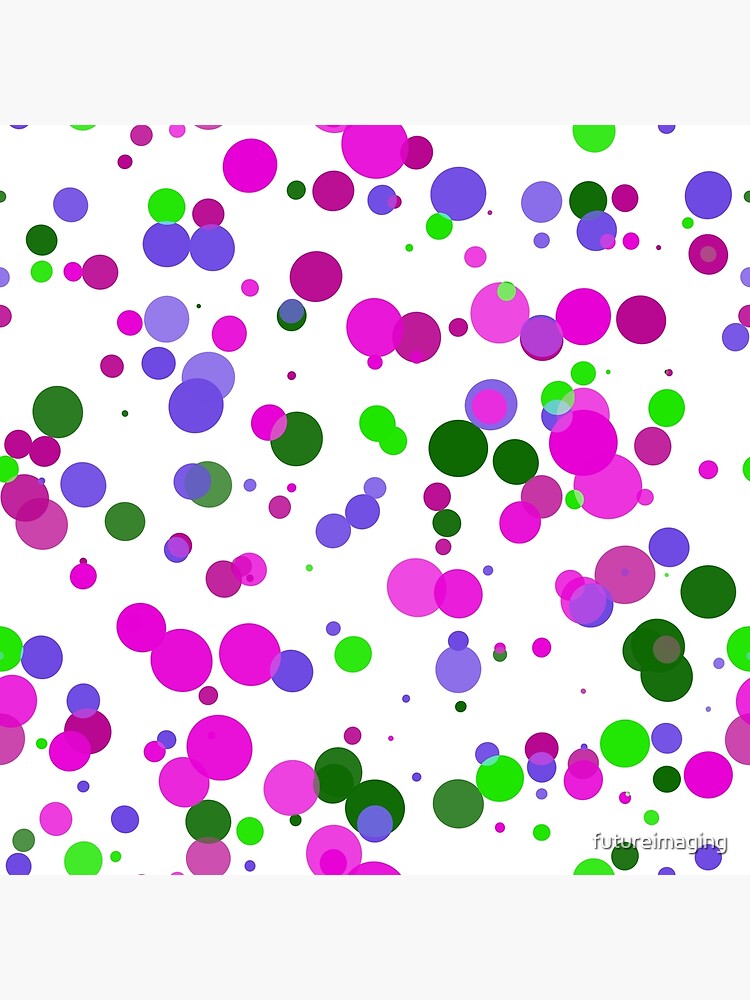 Pink Polka Dot Confetti by futureimaging