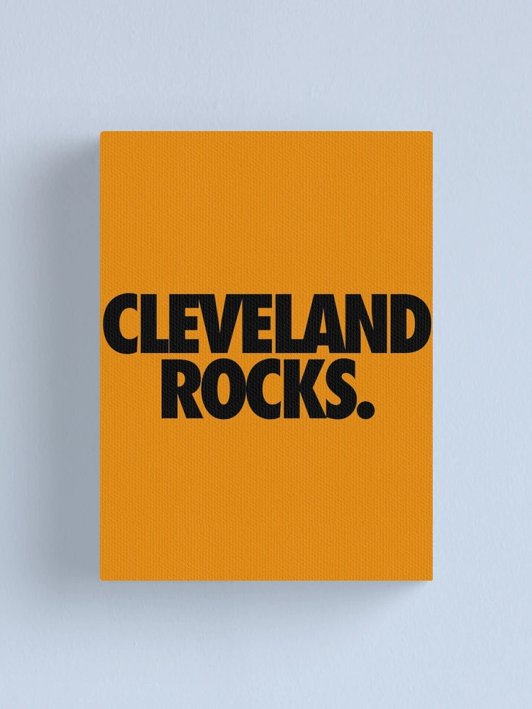 Imagen 1 de 3, Lienzo con la obra CLEVELAND ROCKS., diseñada y vendida por cpinteractive.