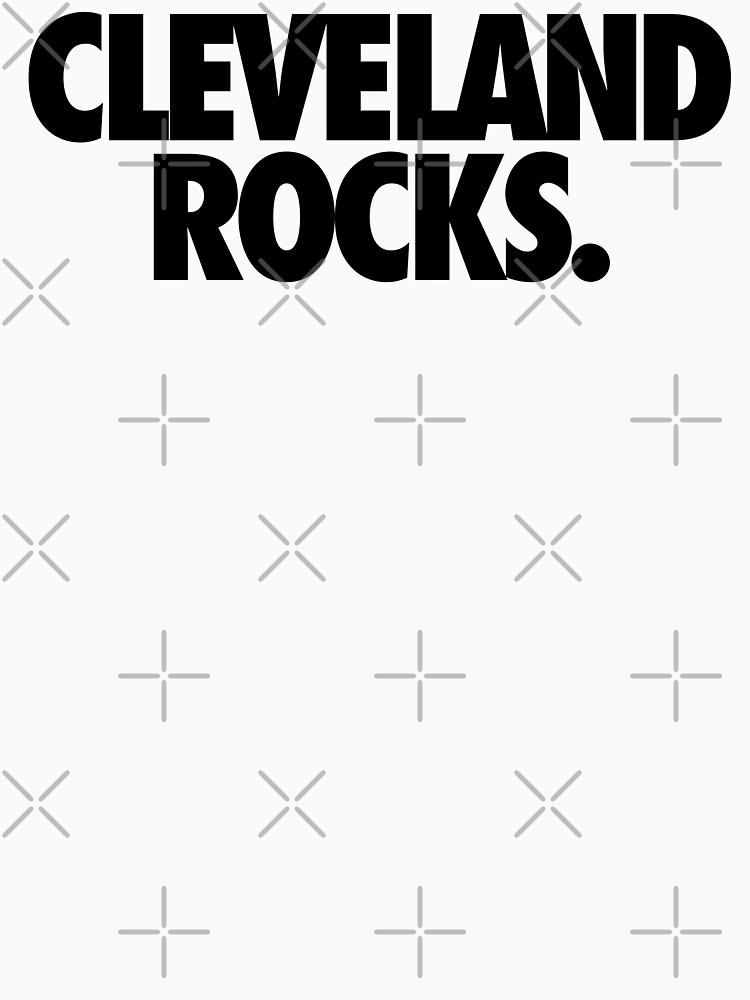 Thumbnail 4 of 4, Fitted V-Neck T-Shirt, CLEVELAND ROCKS. designed and sold by cpinteractive.