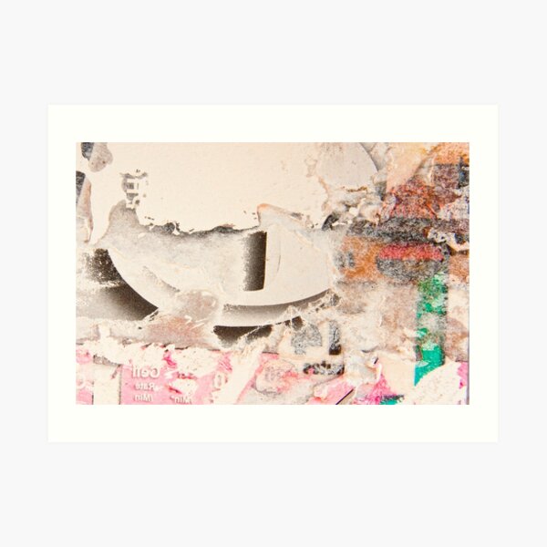 Half Moon Bay Street Art Print