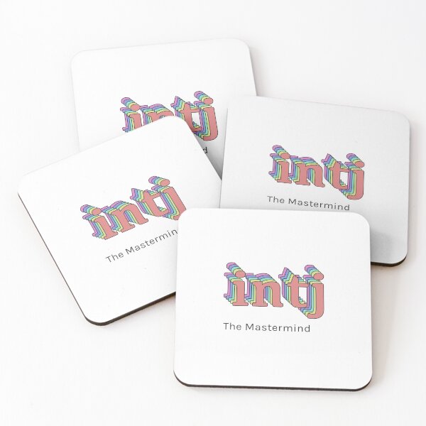 Item preview, 3D Colourful Personality Type INTJ, The Mastermind designed and sold by wjrtapp.
