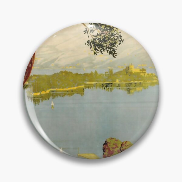 Item preview, Le Lac de Garda vintage travel poster designed and sold by stickart-marek.