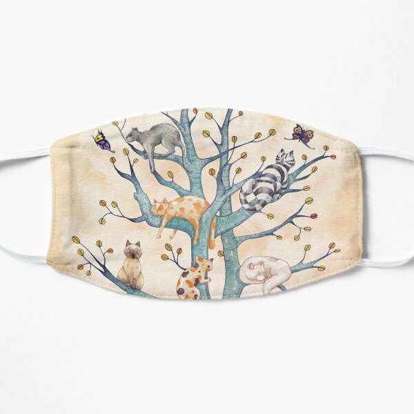 The tree of cat life Mask