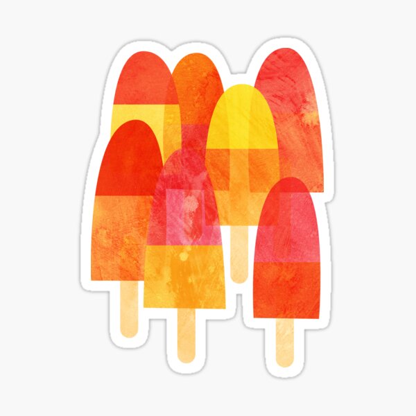 Ice Lollies and Popsicles Sticker
