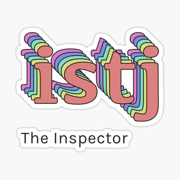 Item preview, 3D Colourful Personality Type ISTJ, The Inspector designed and sold by wjrtapp.