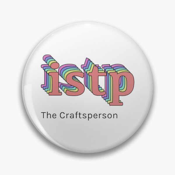 Item preview, 3D Colourful Personality Type ISTP, The Craftsperson designed and sold by wjrtapp.