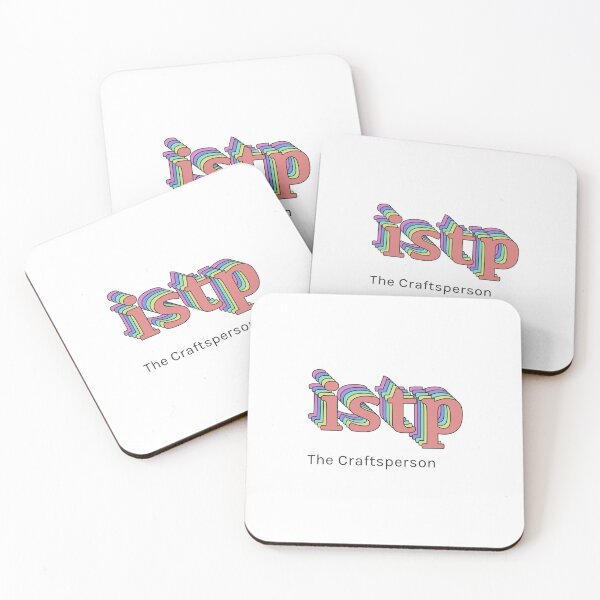 Item preview, 3D Colourful Personality Type ISTP, The Craftsperson designed and sold by wjrtapp.