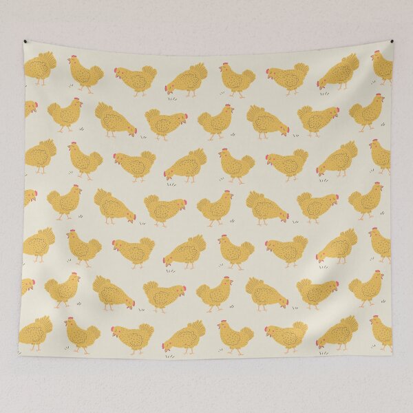 Item preview, Chickens on a Walk designed and sold by Jacqueline Hurd.