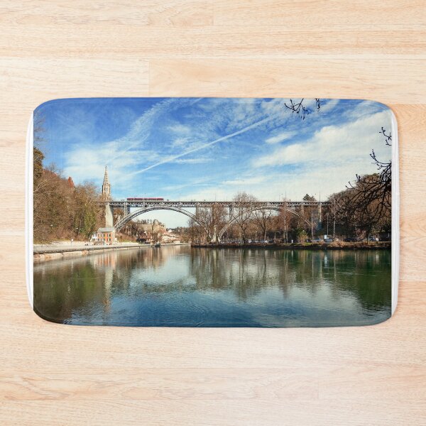 Item preview, Aare river reflections of Bern designed and sold by Svetlana Sewell.