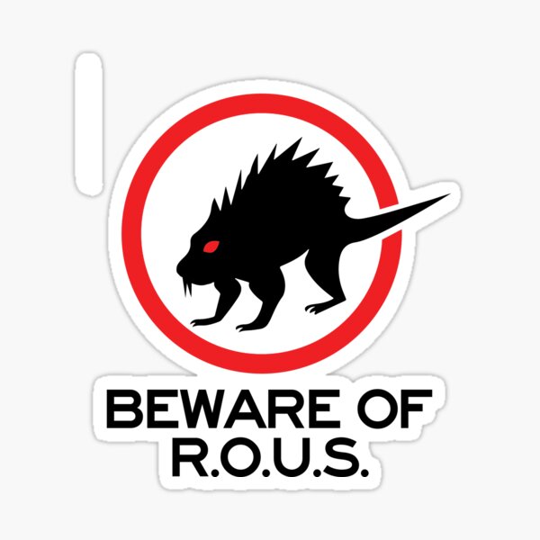 Rodents Of Unusual Size Stickers | Redbubble