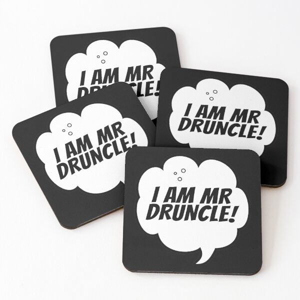 Item preview, I Am Mister Druncle (Speech Bubble) designed and sold by SassyClassyMe.
