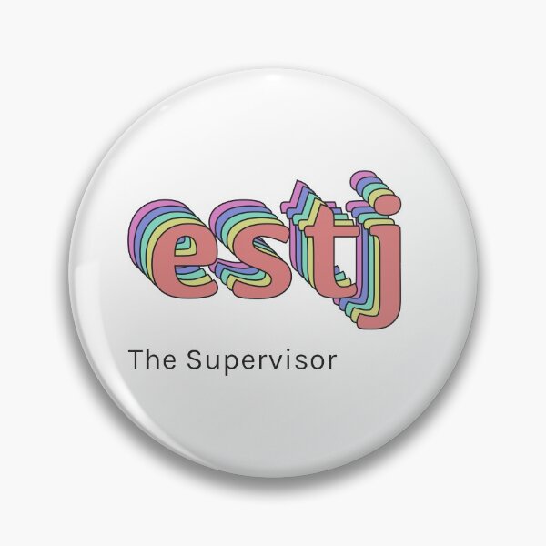 Item preview, 3D Colourful Personality Type ESTJ, The Supervisor designed and sold by wjrtapp.