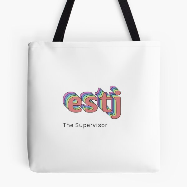 Item preview, 3D Colourful Personality Type ESTJ, The Supervisor designed and sold by wjrtapp.