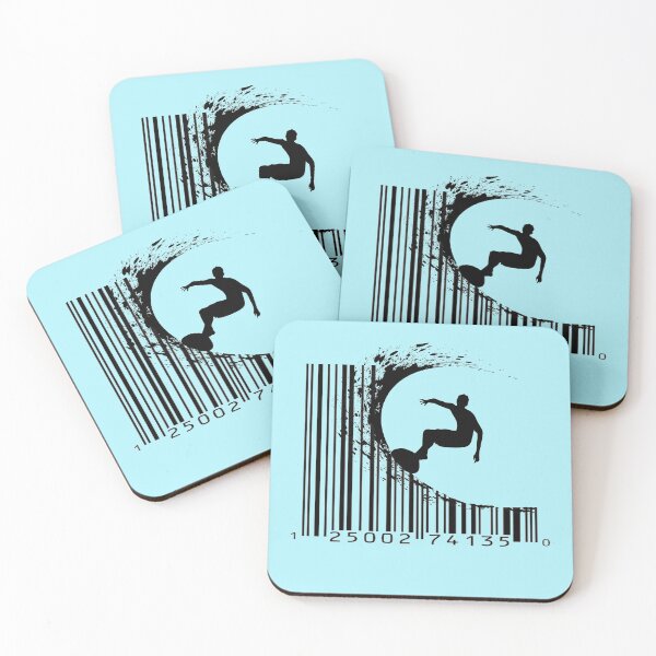 Item preview, Youth surfing on barcode designed and sold by Ksa-designer.