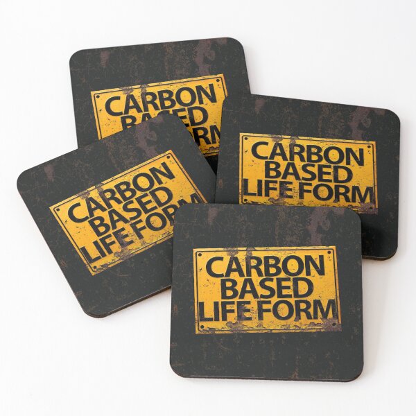 Item preview, Carbon Based Life Form Sign designed and sold by RedeyeDigital.