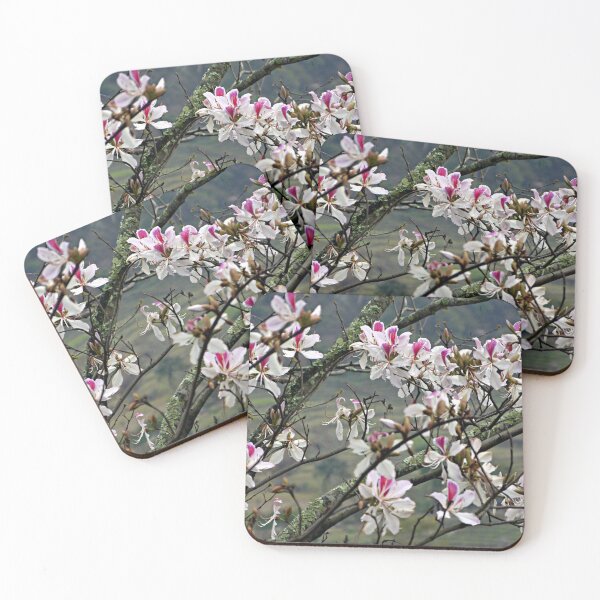 Item preview, Flowering Tropical Tree Branches Pink White Flowers designed and sold by worldways.