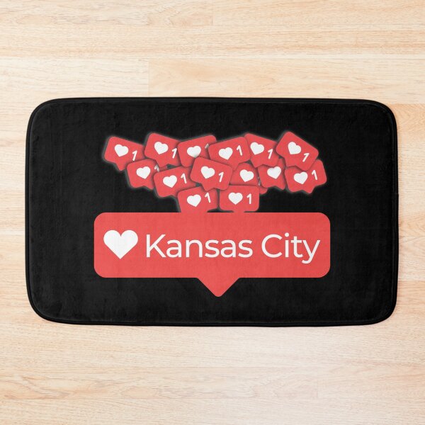 Item preview, Love My Kansas City Missouri Notification Hearts designed and sold by elhefe.