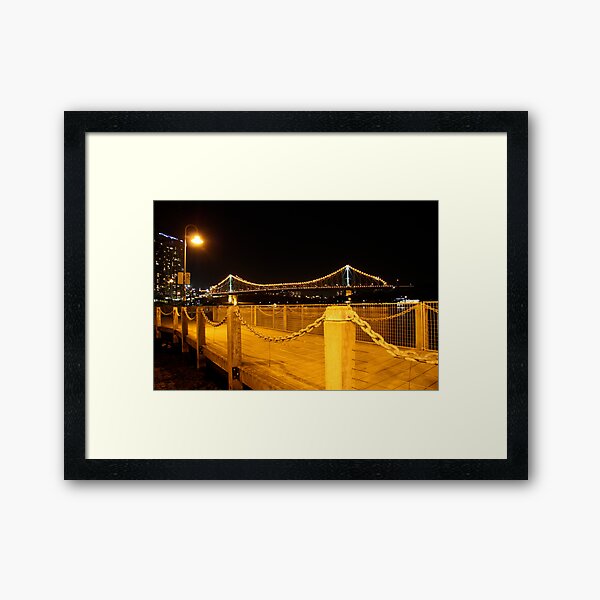 The Story Bridge Framed Art Print