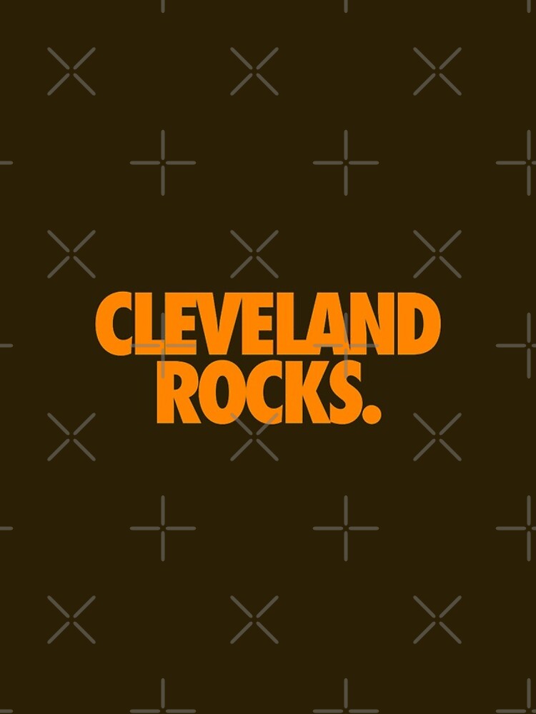 Thumbnail 4 of 4, iPhone Case, CLEVELAND ROCKS. - orange designed and sold by cpinteractive.
