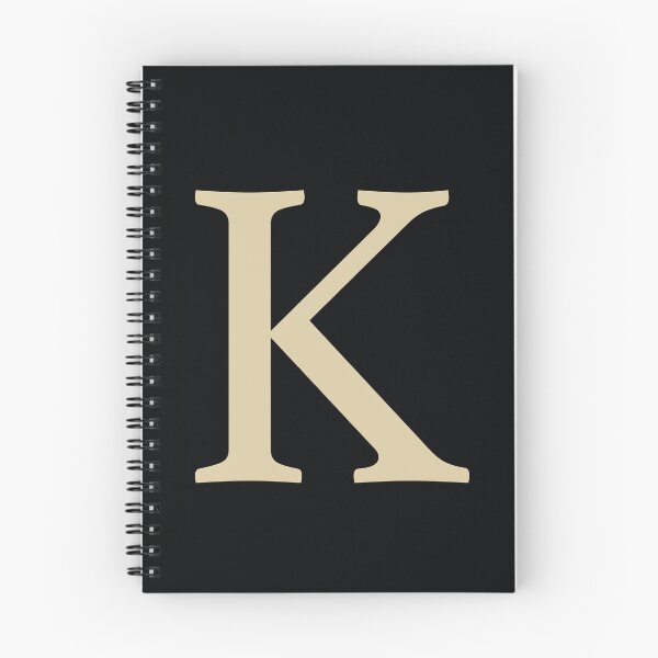 Item preview, K Initial Throw Pillow Cushion designed and sold by KTPep.