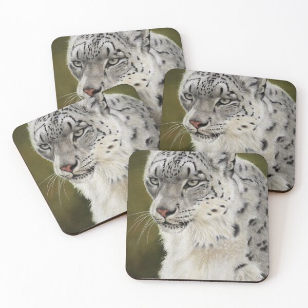Item preview, Snow Leopard designed and sold by ColinBradleyArt.