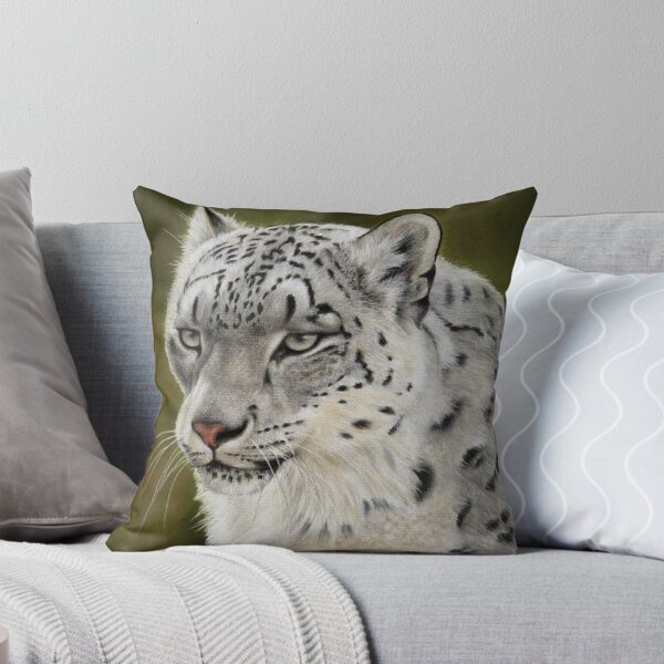 Item preview, Snow Leopard designed and sold by ColinBradleyArt.