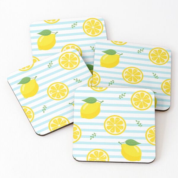 Item preview, Lemon stripe pattern designed and sold by soyon.