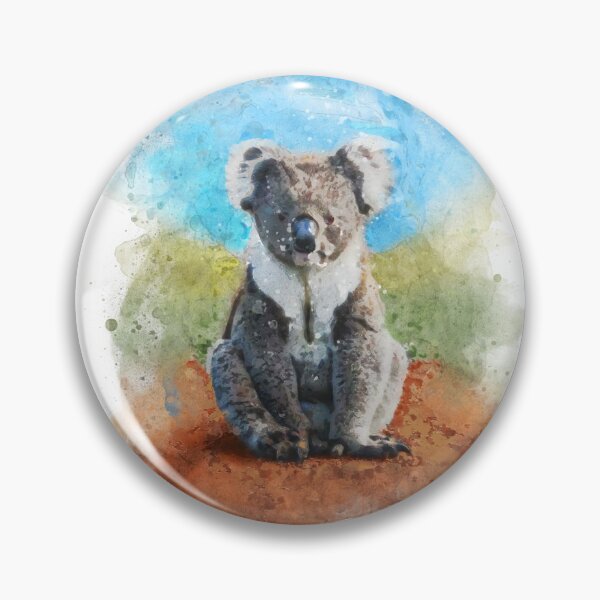 Item preview, Watercolor Illusration of a Koala designed and sold by Tansel Diplikaya.