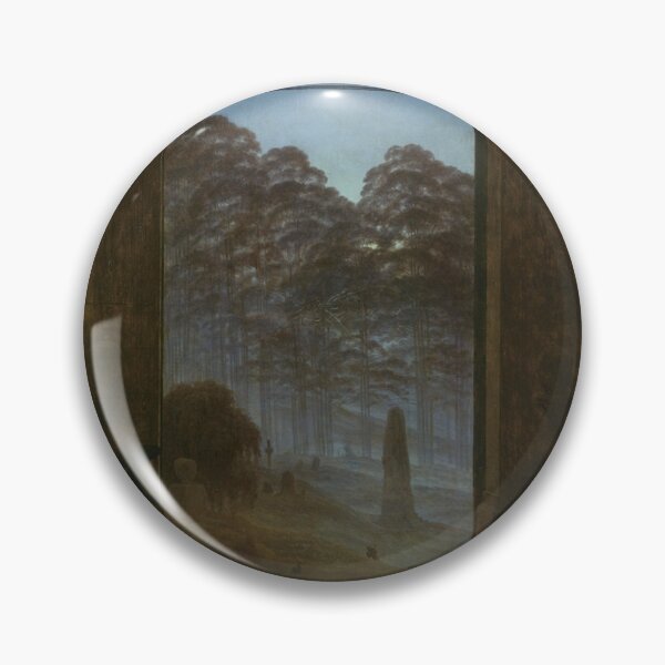 Item preview, Caspar David Friedrich - Graveyard designed and sold by ArtExpression.
