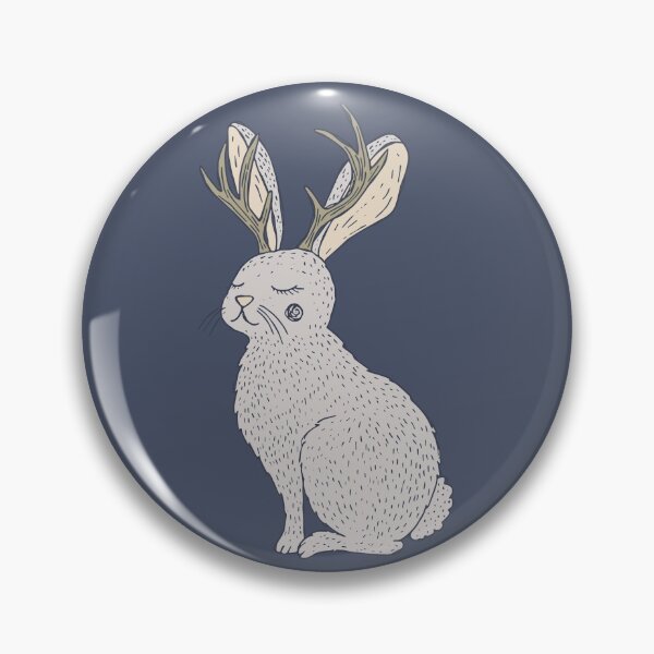 Aperçu de l'œuvre Jackalope serein créée et vendue par Jacqueline Hurd.
