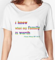 Penny Wong qanda quote Women's Relaxed Fit T-Shirt