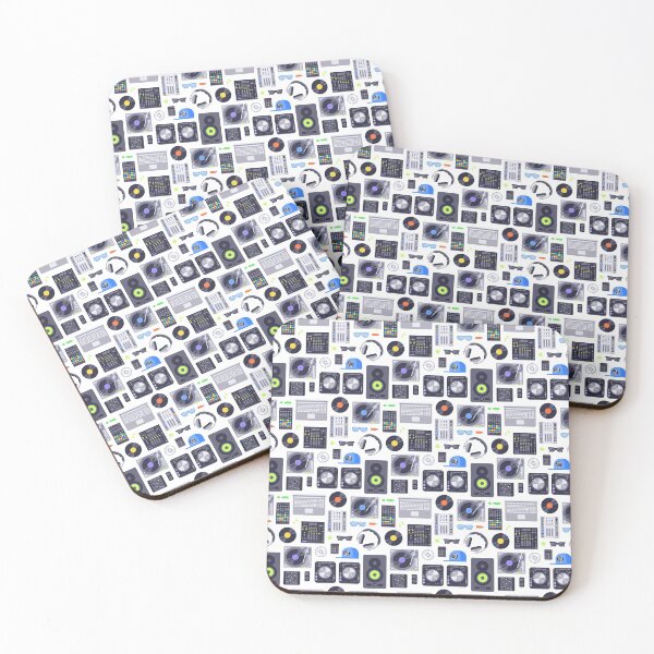 Item preview, Discjockey Pattern | DJ Music Vinyl Turntables designed and sold by anziehend.