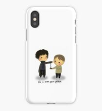 Three-patch problem. iPhone Case