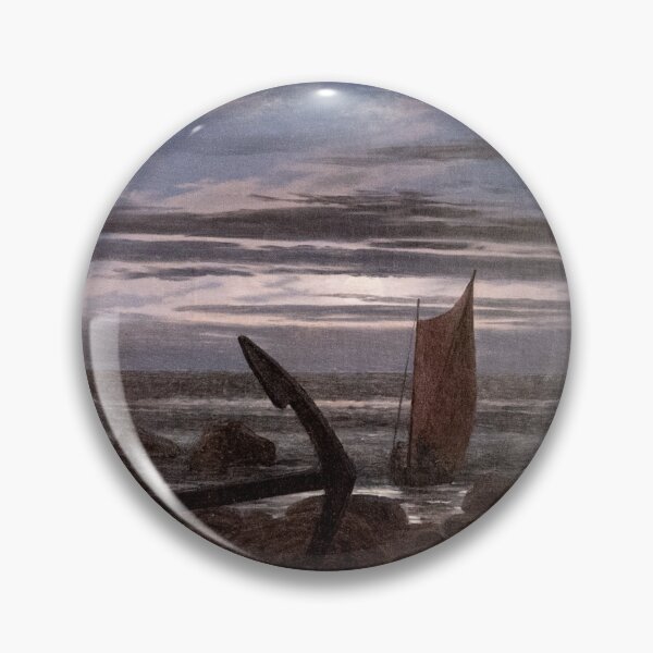 Item preview, Caspar David Friedrich - Abend an der Ostsee designed and sold by ArtExpression.