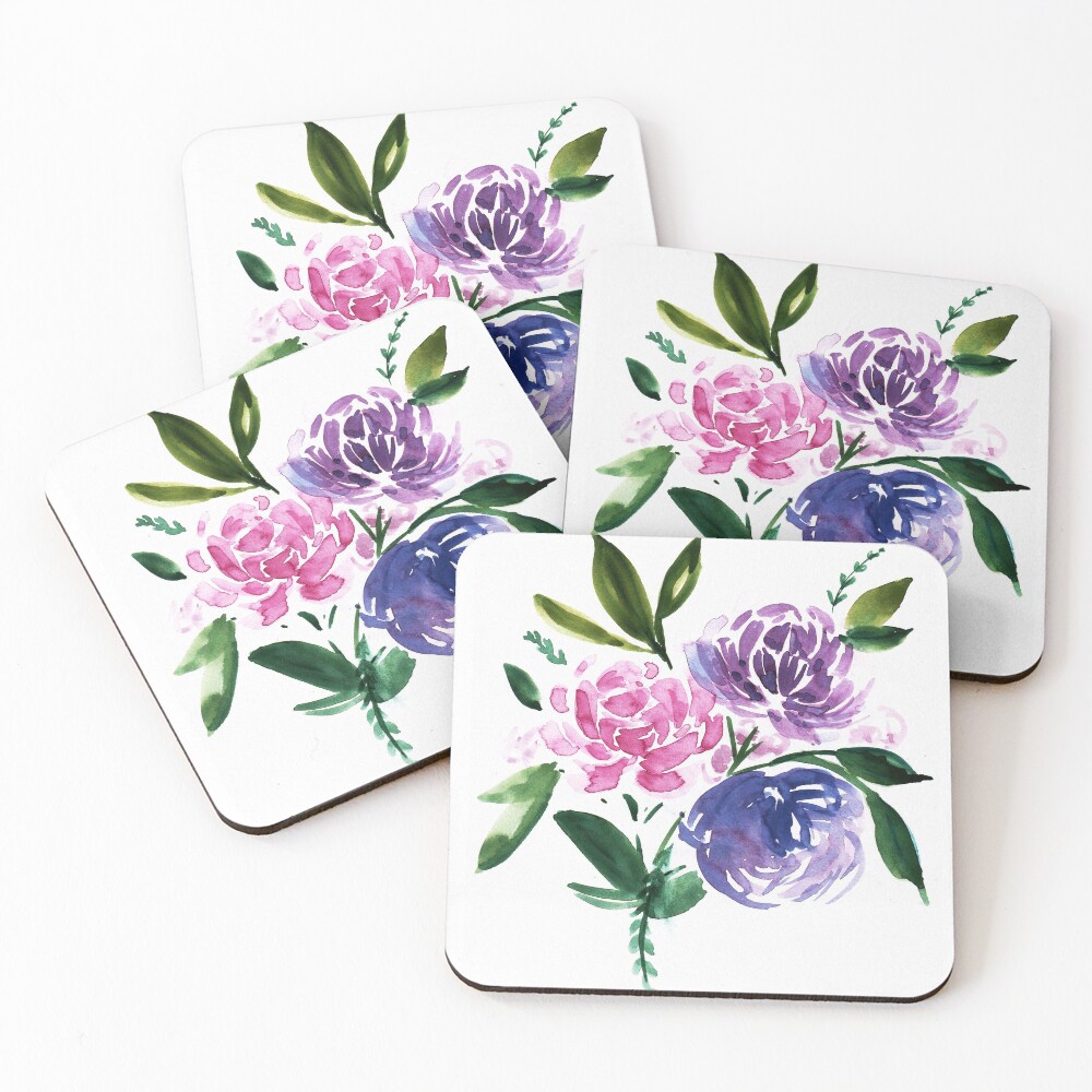 Item preview, Coasters (Set of 4) designed and sold by RoxaneAndBuns.