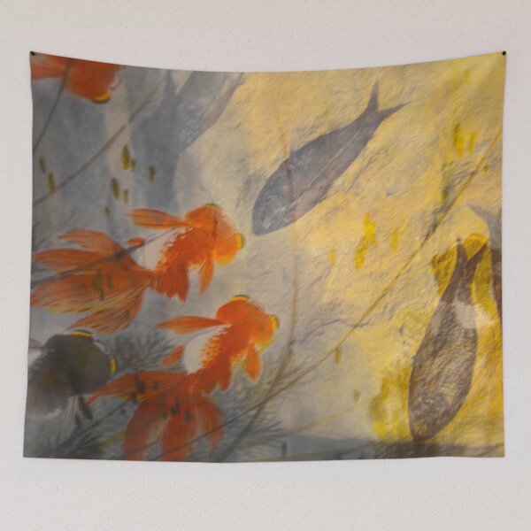 Item preview, Fishes that swim in Time - Chinese Painting designed and sold by joejiing.