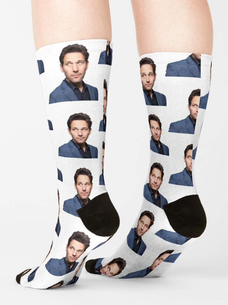 "Paul Rudd 2" Socks for Sale by NessaElanesse  Redbubble