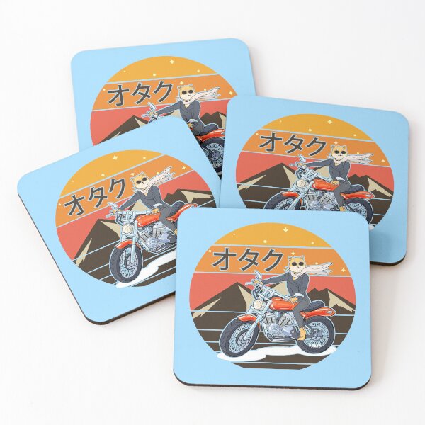 Item preview, Motorbike Shiba Inu biker designed and sold by DerNerd.