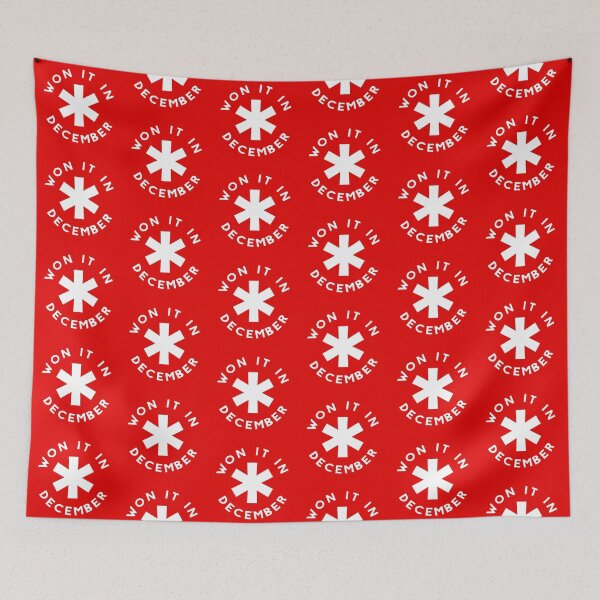 Item preview, Won It In December, Asterisk designed and sold by gamefacegear.